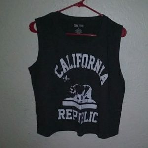 California republic crop top